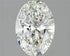 1.55ct Oval Lab Grown Diamond (Colour G, Clarity VVS2, IGI Certified)