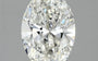1.55ct Oval Lab Grown Diamond (Colour G, Clarity VVS2, IGI Certified)