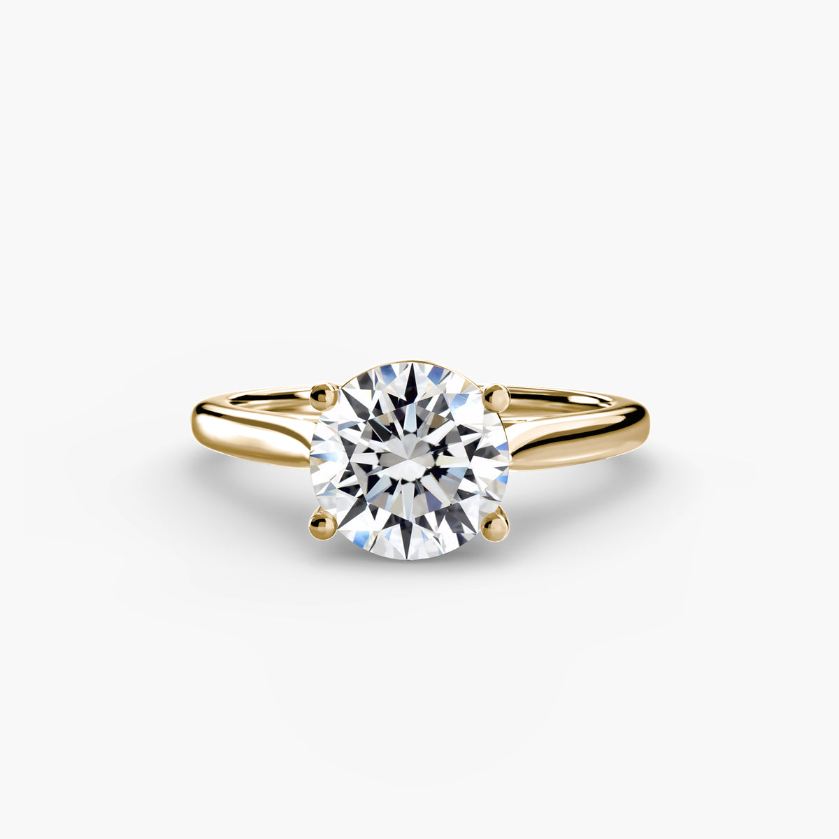 Classic 4-Prong Solitaire Engagement Ring