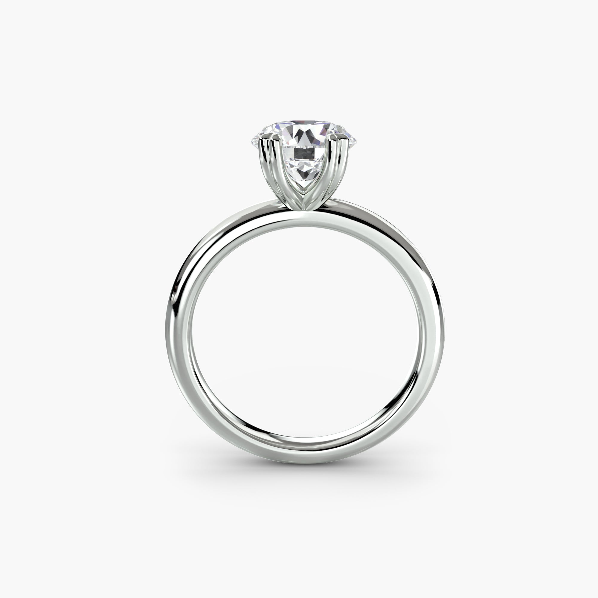 Heart-Prong Solitaire