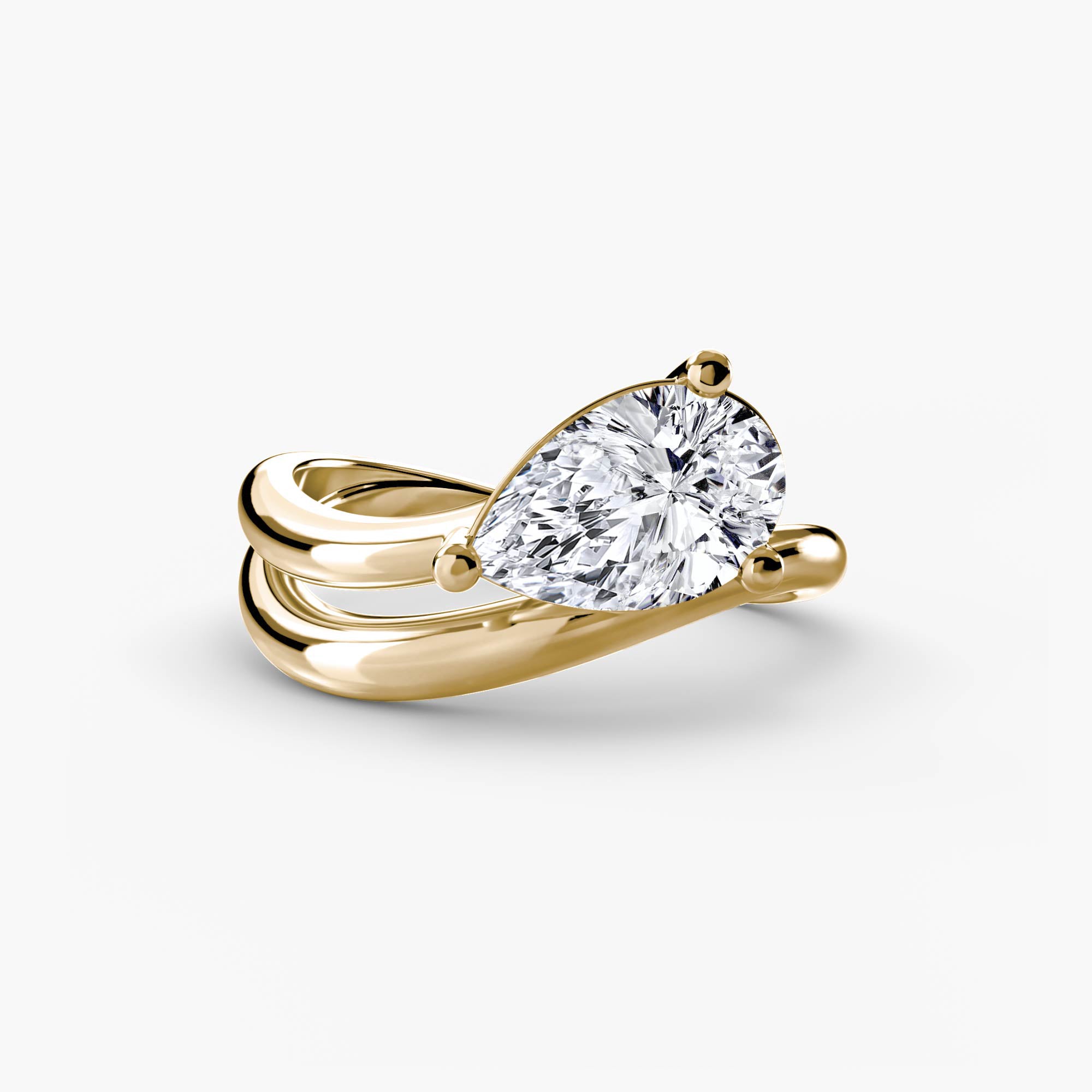 Double Wave Ring