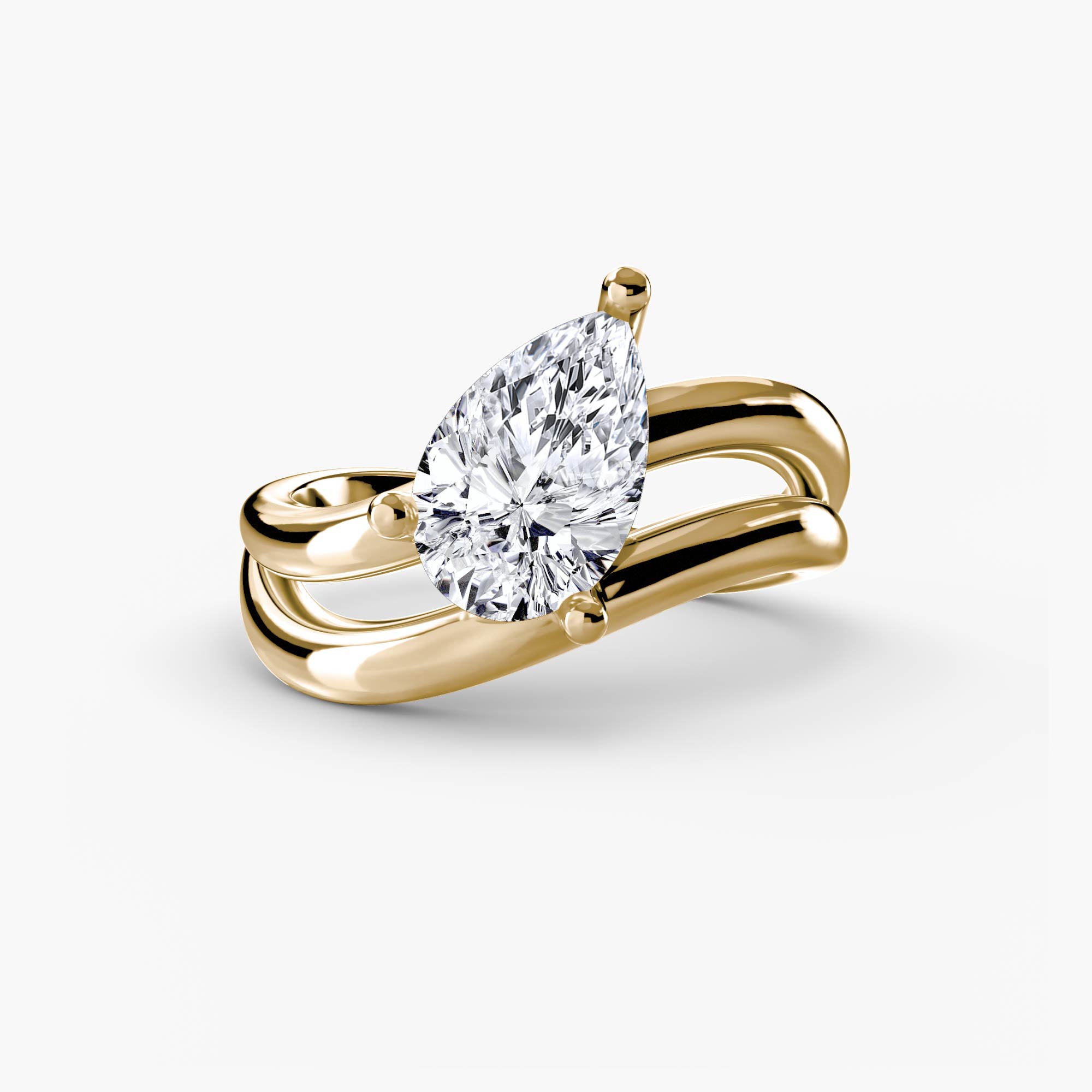 Sweeping Wave Ring