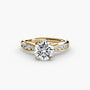 Tapered Channel-Set Solitaire