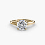 Split Shoulder Solitaire