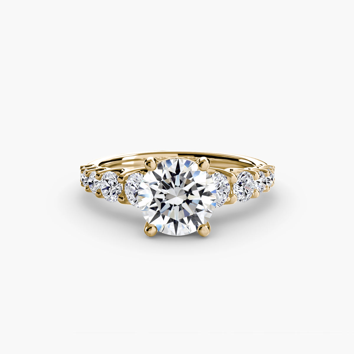 Ring med graderade sidostenar