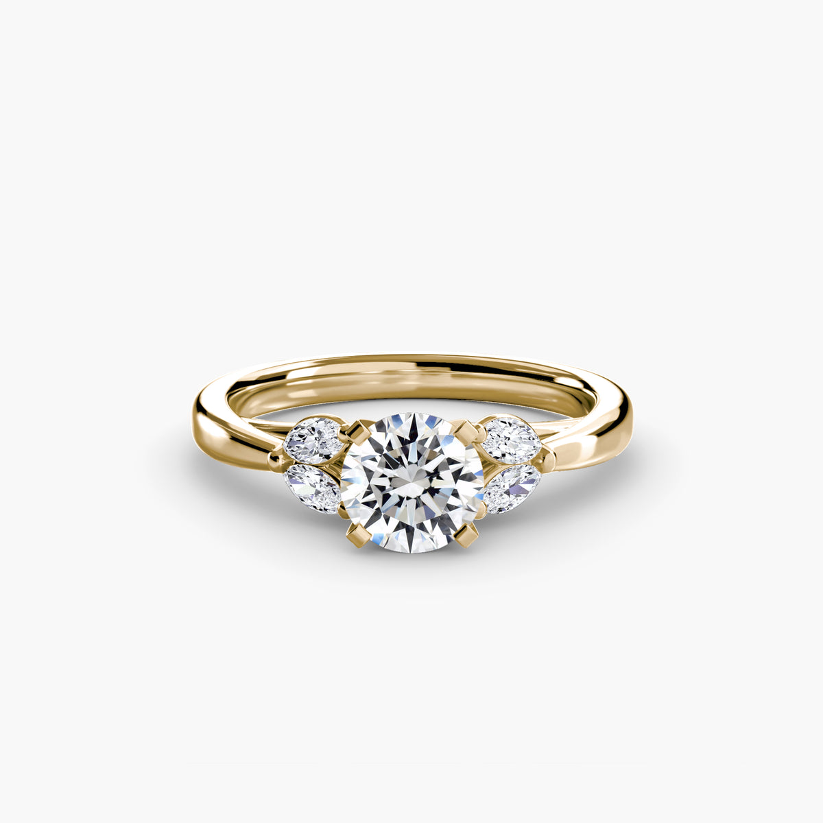 Marquise Petal Solitaire